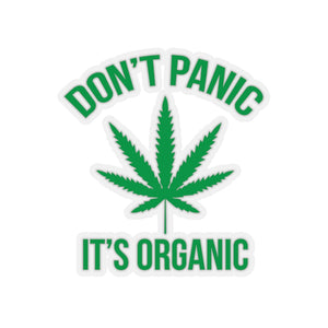 Don't Panic It's Organic Sticker