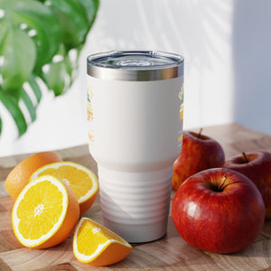 Don't Panic It's Organic Ringneck Tumbler