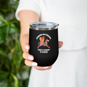 Onward buttercup Wine Tumbler