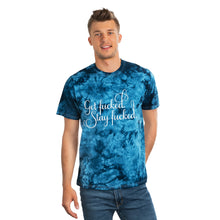 Load image into Gallery viewer, Get fucked. Stay fucked. Tie-Dye Tee