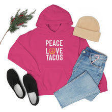 Load image into Gallery viewer, Peace Love Tacos Hoodie