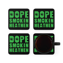 Load image into Gallery viewer, Dope smokin heathen Coaster Set