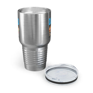 Atheist Atom Ringneck Tumbler