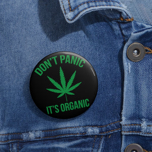 Don't Panic It's Organic Button