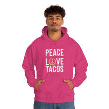 Load image into Gallery viewer, Peace Love Tacos Hoodie