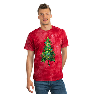 Christmas Bud Tie-Dye Tee