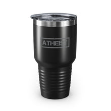 Load image into Gallery viewer, Atheist block Ringneck Tumbler