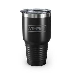 Atheist block Ringneck Tumbler