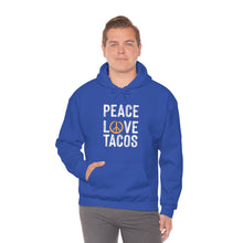 Load image into Gallery viewer, Peace Love Tacos Hoodie