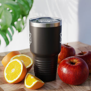 Atheist Atom Ringneck Tumbler