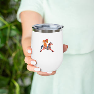 Onward buttercup Wine Tumbler