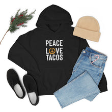 Load image into Gallery viewer, Peace Love Tacos Hoodie