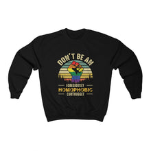 Load image into Gallery viewer, Homophobic Cuntnugget Crewneck Sweatshirt