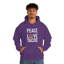 Load image into Gallery viewer, Peace Love Tacos Hoodie