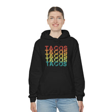 Load image into Gallery viewer, Tacos Tacos Tacos Hoodie