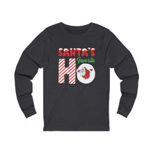 Load image into Gallery viewer, Santa&#39;s Favorite Ho Long Sleeve Tee