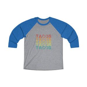 Tacos Tacos Tacos Baseball Tee