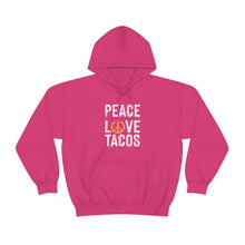 Load image into Gallery viewer, Peace Love Tacos Hoodie