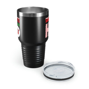 Santa's Favorite Ho Ringneck Tumbler