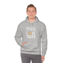 Load image into Gallery viewer, Peace Love Tacos Hoodie