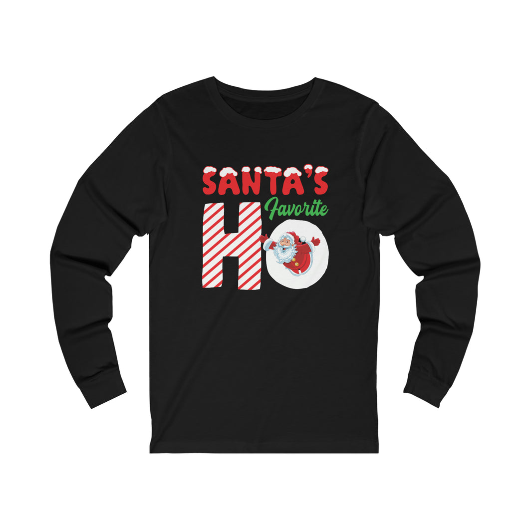 Santa's Favorite Ho Long Sleeve Tee