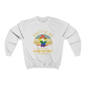 Homophobic Cuntnugget Crewneck Sweatshirt