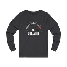 Load image into Gallery viewer, Bullshit Meter Long Sleeve Tee