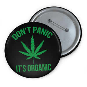 Don't Panic It's Organic Button