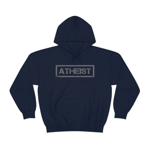 Atheist block Hoodie