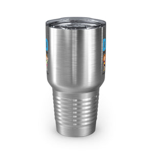 Atheist Atom Ringneck Tumbler