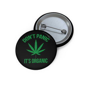 Don't Panic It's Organic Button