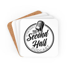 Load image into Gallery viewer, The Second Half Podcast Corkwood Coaster Set