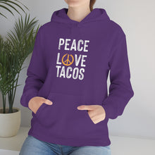 Load image into Gallery viewer, Peace Love Tacos Hoodie