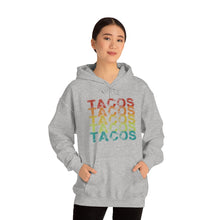 Load image into Gallery viewer, Tacos Tacos Tacos Hoodie