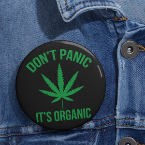 Don't Panic It's Organic Button