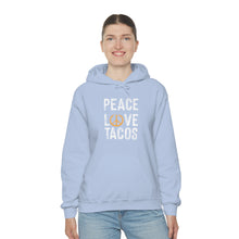 Load image into Gallery viewer, Peace Love Tacos Hoodie