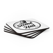 Load image into Gallery viewer, The Second Half Podcast Corkwood Coaster Set