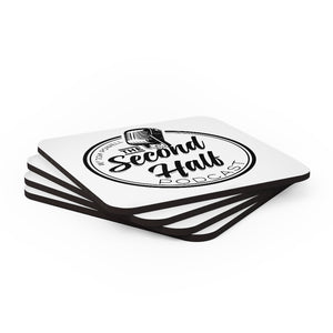 The Second Half Podcast Corkwood Coaster Set