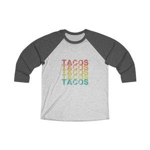 Tacos Tacos Tacos Baseball Tee