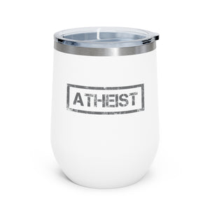 Atheist block Wine Tumbler