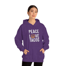 Load image into Gallery viewer, Peace Love Tacos Hoodie