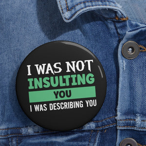 Describing You Button