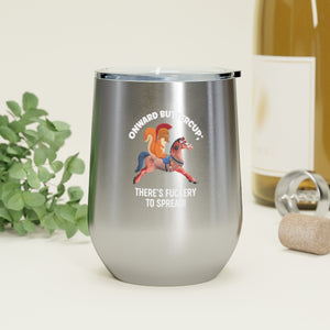 Onward buttercup Wine Tumbler