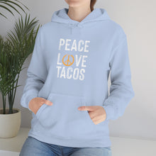 Load image into Gallery viewer, Peace Love Tacos Hoodie