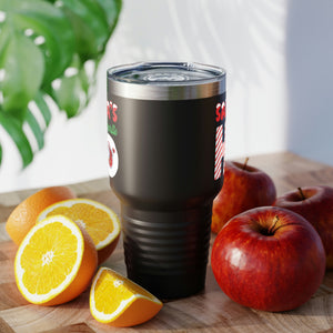 Santa's Favorite Ho Ringneck Tumbler