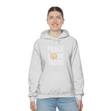 Load image into Gallery viewer, Peace Love Tacos Hoodie