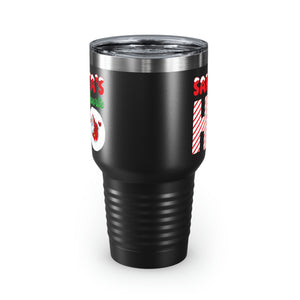 Santa's Favorite Ho Ringneck Tumbler