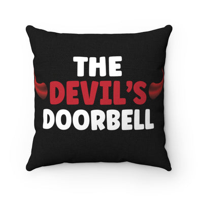 The Devil's Doorbell Pillow