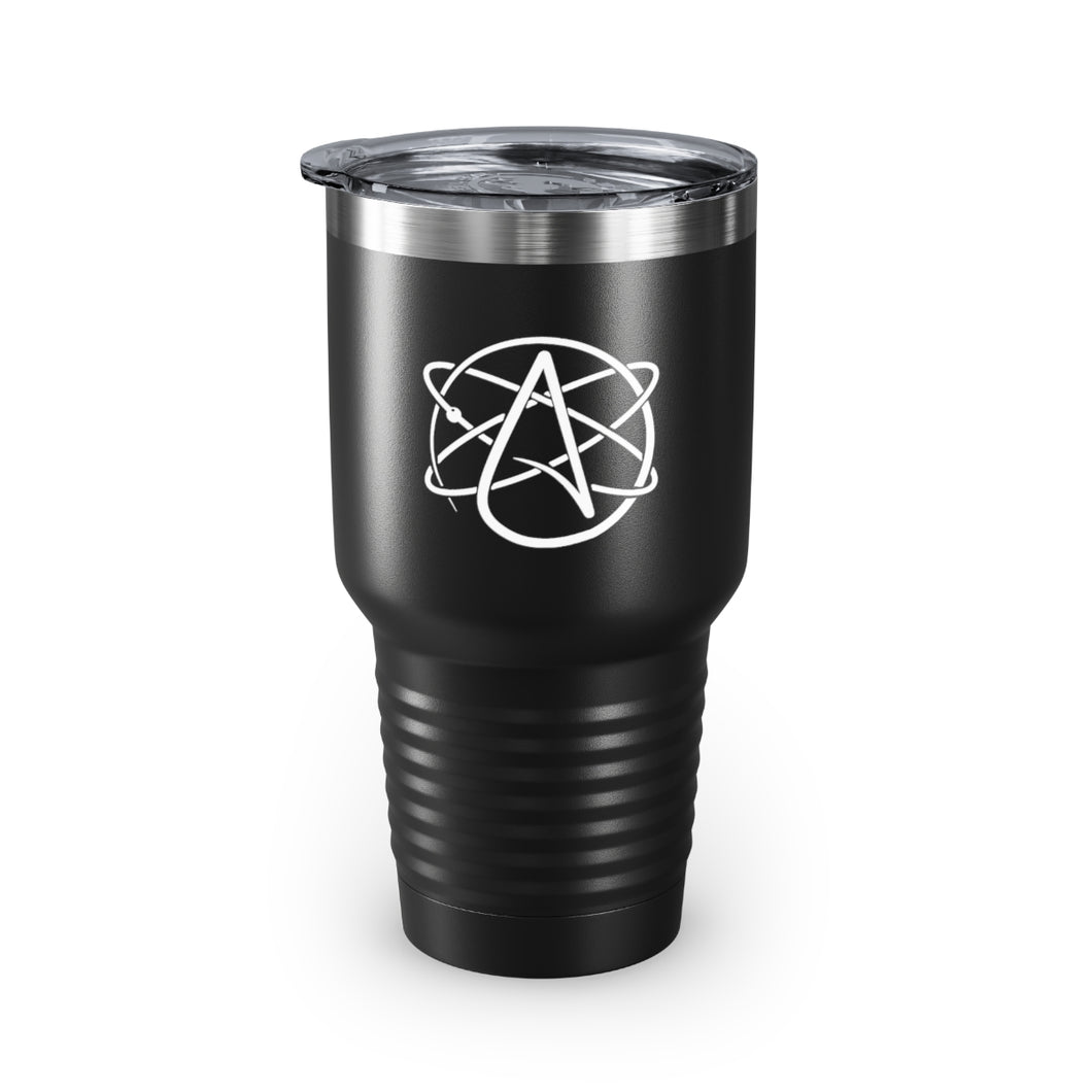 Atheist Atom Ringneck Tumbler