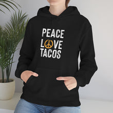 Load image into Gallery viewer, Peace Love Tacos Hoodie